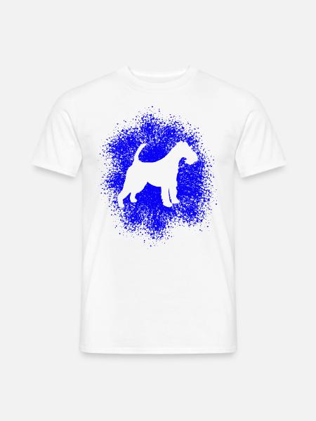 Wirehaired Fox Terrier for Dog Lovers - Men's T-Shirt - white
