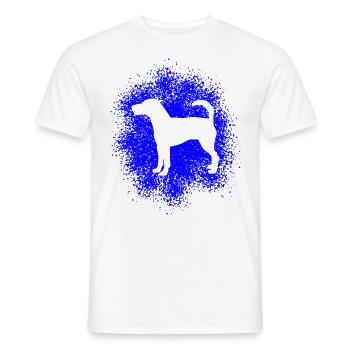 Parson Russell Terrier – Pour les vrais amoureux des chiens - T-shirt homme - blanc - Devant - AI Model Male 178 dark (178cm)