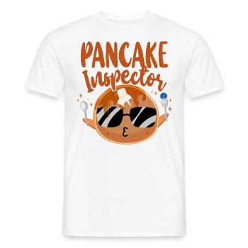 Pancake Lover Kids Pancake - Men's T-Shirt - white - Front - AI Model Male 178 dark (178cm)