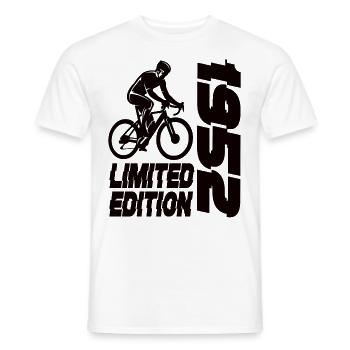 Limited Edition 1952 Limited Edition Fahrrad - Männer T-Shirt - Weiß - Vorne - AI Model Male 178 dark (178cm)