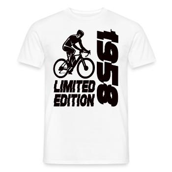 Limited Edition 1958 Limited Edition Fahrrad - Männer T-Shirt - Weiß - Vorne - AI Model Male 178 dark (178cm)