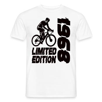 Limited Edition 1968 Limited Edition Fahrrad - Männer T-Shirt - Weiß - Vorne - AI Model Male 178 dark (178cm)