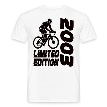 Limited Edition 2003 Limited Edition Bicycle - Men's T-Shirt - white - Front - AI Model Male 178 dark (178cm)