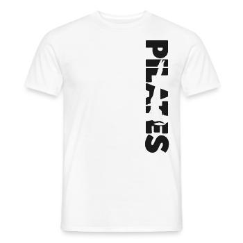Pilates Instructor Teacher Pilates - Männer T-Shirt - Weiß - Vorne - AI Model Male 178 dark (178cm)