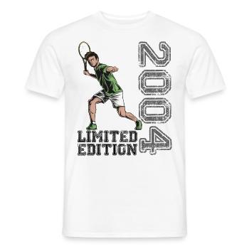 Limited Edition 2004 Limited Edition Tennis - Men's T-Shirt - white - Front - AI Model Male 178 dark (178cm)