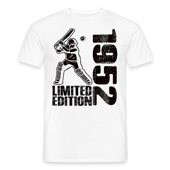 Limited Edition 1952 Limited Edition Cricket - Männer T-Shirt - Weiß - Vorne - AI Model Male 178 dark (178cm)