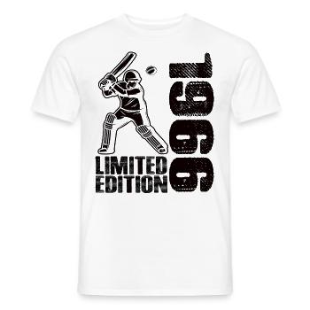 Limited Edition 1966 Limited Edition Cricket - Männer T-Shirt - Weiß - Vorne - AI Model Male 178 dark (178cm)