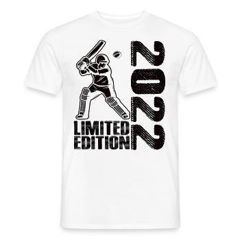 Limited Edition 2022 Limited Edition Cricket - Männer T-Shirt - Weiß - Vorne - AI Model Male 178 dark (178cm)