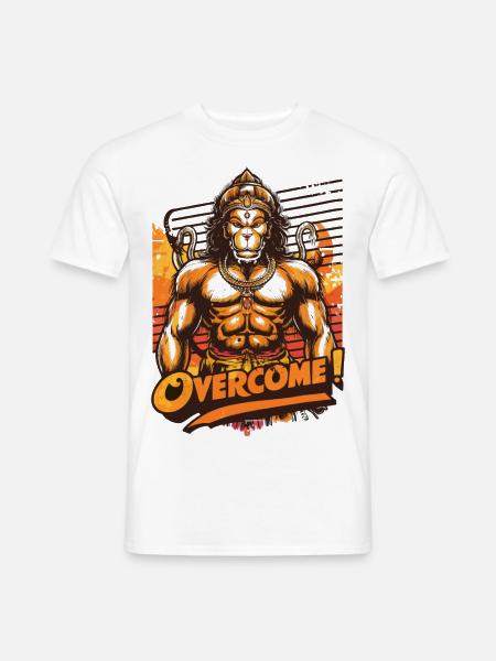 HANUMAN Shirt - Männer T-Shirt - Weiß