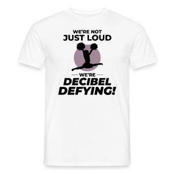 Cheerleader Cheerleading Girl Cheering Cheer Squad - T-shirt homme - blanc - Devant - AI Model Male 178 dark (178cm)