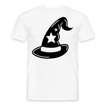 Magic Hat - Men's T-Shirt - white - Front - AI Model Male 178 dark (178cm)