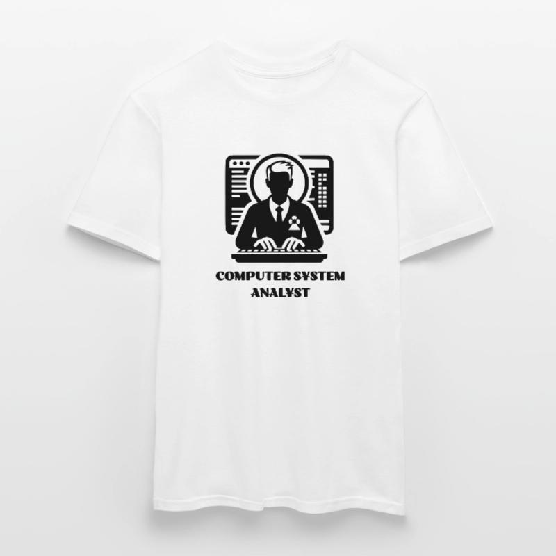 Beruf Computersystemanalytiker Beruf Beruf Karriere Männer T-Shirt