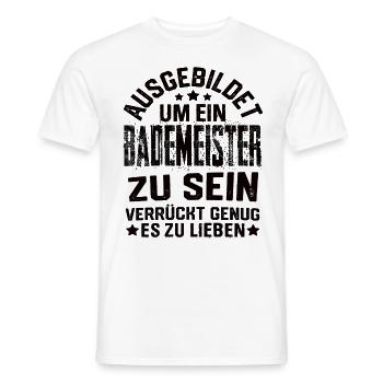 Sauveteurs Nageurs nageurs sauveteurs - T-shirt homme - blanc - Devant - AI Model Male 178 dark (178cm)