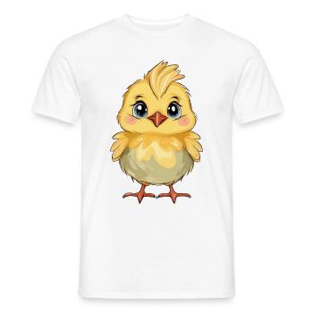 Chick - Men's T-Shirt - white - Front - AI Model Male 178 dark (178cm)