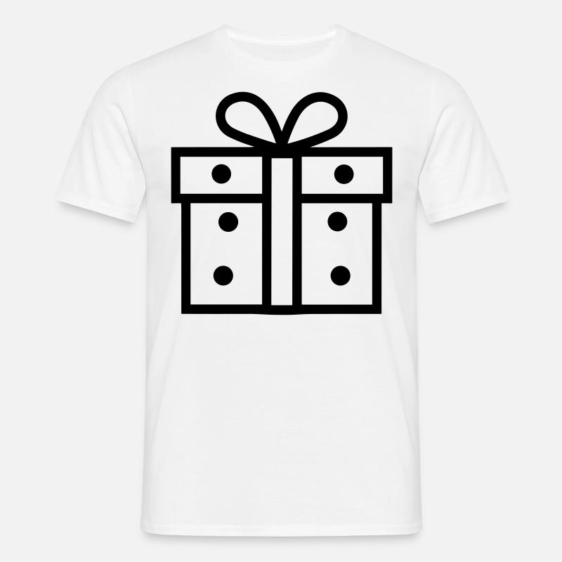 Small Gift Box - Men's T-Shirt - white