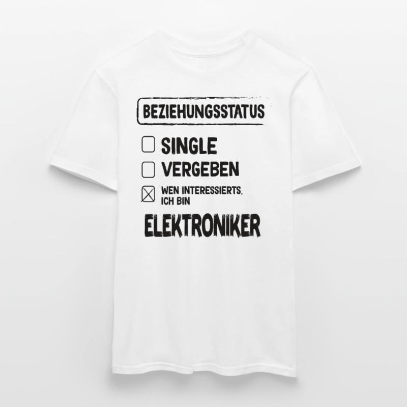 Electronics Technician Relationship Status Men's T-Shirt