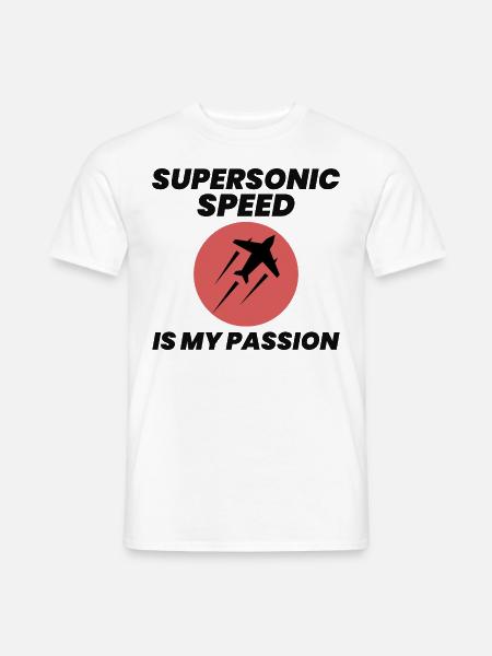 Düsentriebwerk Flugzeugmechaniker Luftfahrttechniker - Männer T-Shirt - Weiß