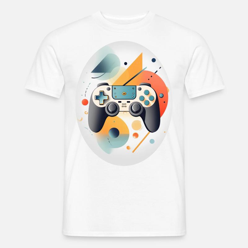 Controller für Videospiele - Männer T-Shirt - Weiß