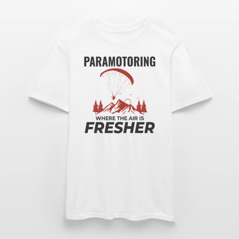 Paramotor Pilot Paramotoring Powered Paraglider Men's T-Shirt