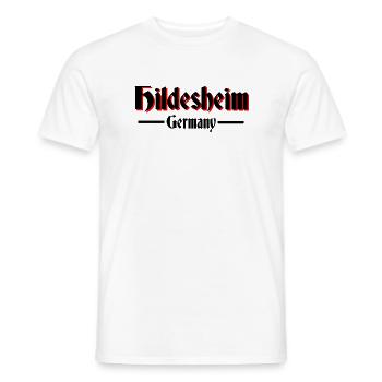 Hildesheim - Männer T-Shirt - Weiß - Vorne - AI Model Male 178 dark (178cm)