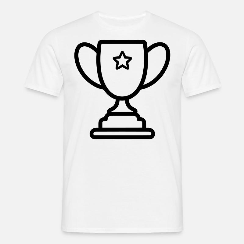 Trophäe - Männer T-Shirt - Weiß