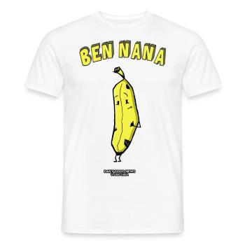 ben nana-dgn - Männer T-Shirt - Weiß - Vorne - AI Model Male 178 dark (178cm)