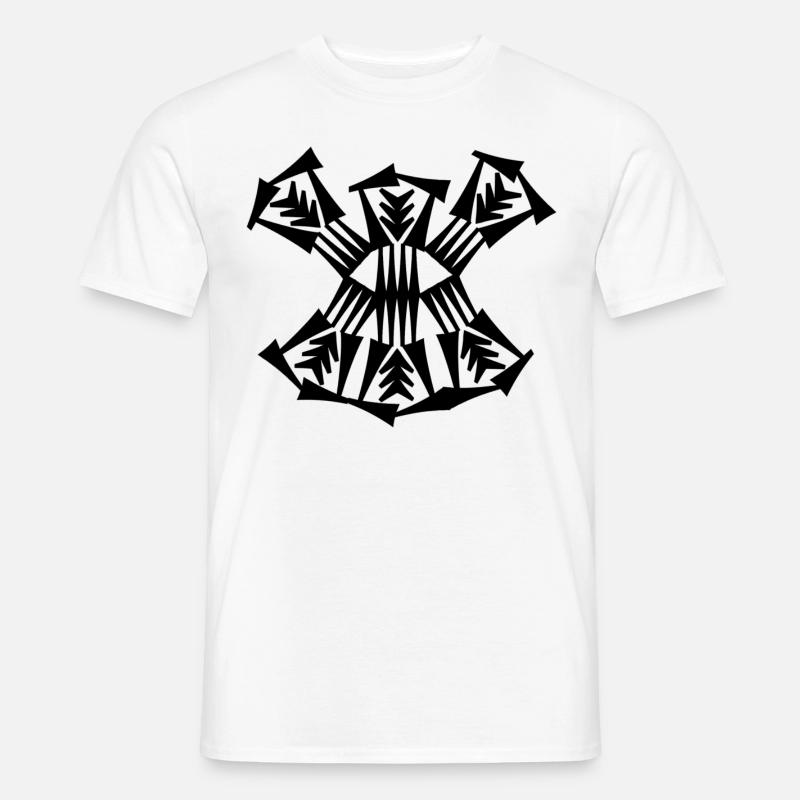 Neue Mode - Männer T-Shirt - Weiß
