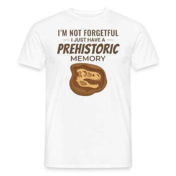 Fossil Hunting Paleontology Collector Geology - Men's T-Shirt - white - Front - AI Model Male 178 dark (178cm)