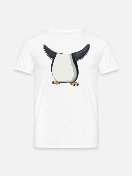 Niedlicher Pinguin Halloween Verkleidung Kinder - Männer T-Shirt - Weiß