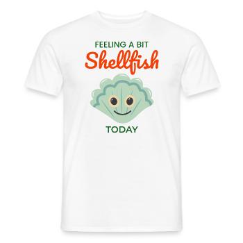 Muscheln Sammler Strandräuber Muschel Ozean - Männer T-Shirt - Weiß - Vorne - AI Model Male 178 dark (178cm)