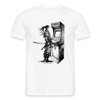 Arcade Ronin 2 - T-shirt homme - blanc - Devant - AI Model Male 178 dark (178cm)
