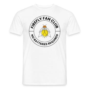 Glühwürmchen Glühwürmchen Blitzkäfer Insektensammler - Männer T-Shirt - Weiß - Vorne - AI Model Male 178 dark (178cm)