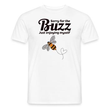 Abeille Apiculteur Apiculture Insecte Collectionneur - T-shirt homme - blanc - Devant - AI Model Male 178 dark (178cm)