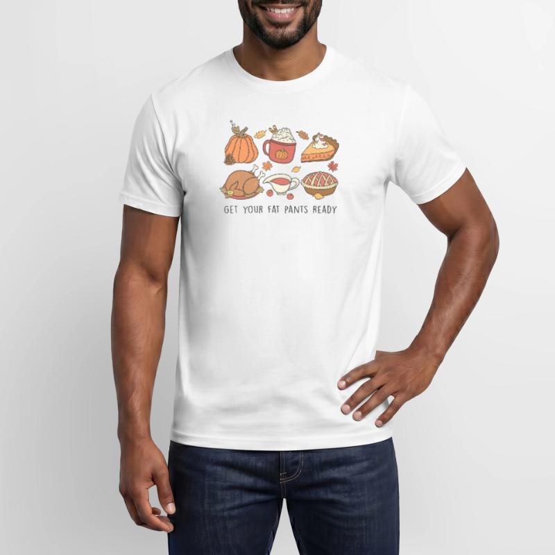 Put on your gouges Thanksgiving Design Men's T-Shirt
