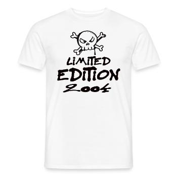 Limited Edition 2004 Birthday Born in 2004 - Men's T-Shirt - white - Front - AI Model Male 178 dark (178cm)