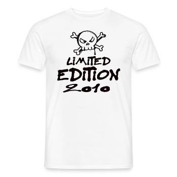 Limited Edition 2010 Geburtstag 2010 Geboren - Männer T-Shirt - Weiß - Vorne - AI Model Male 178 dark (178cm)