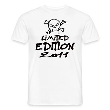 Limited Edition 2011 Geburtstag 2011 Geboren - Männer T-Shirt - Weiß - Vorne - AI Model Male 178 dark (178cm)