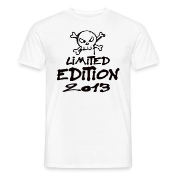 Limited Edition 2013 Geburtstag 2013 Geboren - Männer T-Shirt - Weiß - Vorne - AI Model Male 178 dark (178cm)