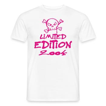 Limited Edition 2004 Birthday Born in 2004 - Men's T-Shirt - white - Front - AI Model Male 178 dark (178cm)