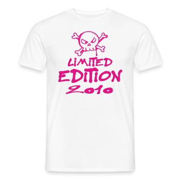 Limited Edition 2010 Geburtstag 2010 Geboren - Männer T-Shirt - Weiß - Vorne - AI Model Male 178 dark (178cm)