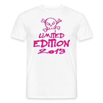 Limited Edition 2013 Geburtstag 2013 Geboren - Männer T-Shirt - Weiß - Vorne - AI Model Male 178 dark (178cm)
