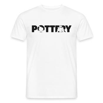 Pottery Ceramics Artist Pottery - Männer T-Shirt - Weiß - Vorne - AI Model Male 178 dark (178cm)