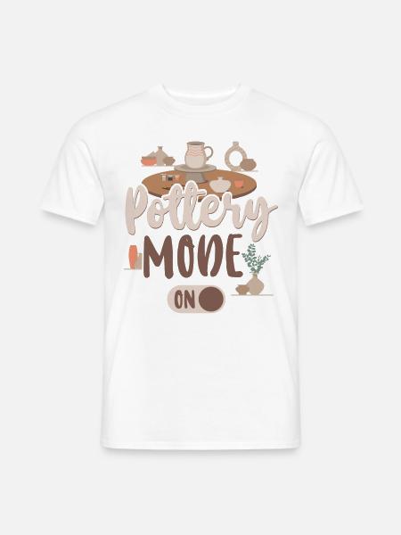 Pottery Ceramics Artist Pottery - Männer T-Shirt - Weiß
