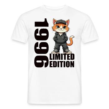 Limited Edition 1996 Birthday Born 1996 - Men's T-Shirt - white - Front - AI Model Male 178 dark (178cm)