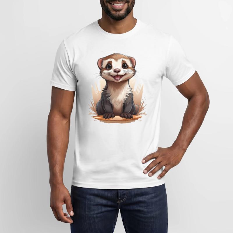 Frettchen Männer T-Shirt