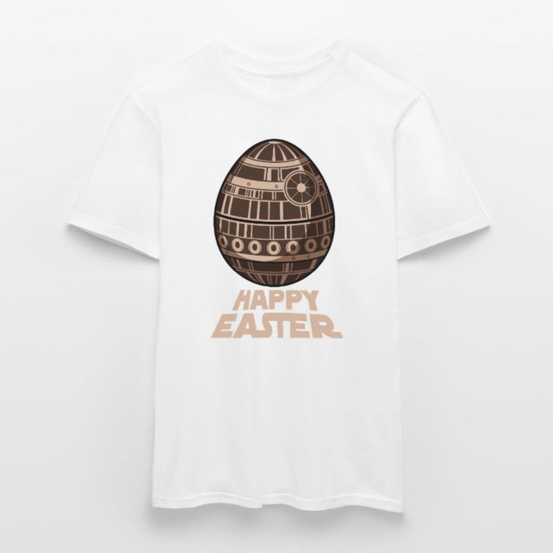Conception de l’espace de Joyeuses Pâques T-shirt homme