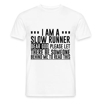 Please Let There Be Someone Behind Me To Read Thi3 - Männer T-Shirt - Weiß - Vorne - AI Model Male 178 dark (178cm)