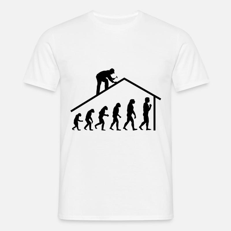 Man Carpenter Craftsman Gift Tool - Men's T-Shirt - white