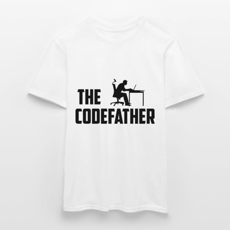 The Codefather Programmer Coder Developer Software Männer T-Shirt