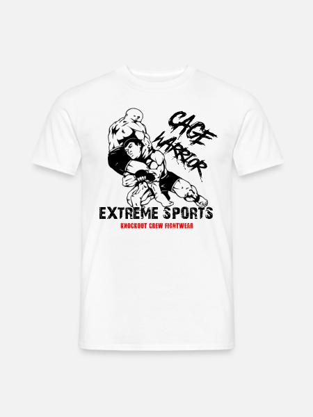 MMA UFC MIXED MARTIAL ARTS - Männer T-Shirt - Weiß